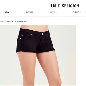 Joey women’s cut off shorts